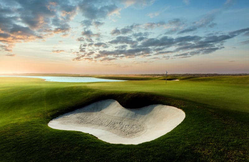 Golf Plaisir-Ajman-Al Zorah Golf Club-greenbunker